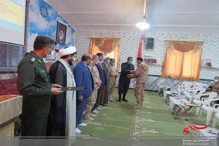 تودیع معارفه فرمانده محور شهید دشتی شهرستان خواف