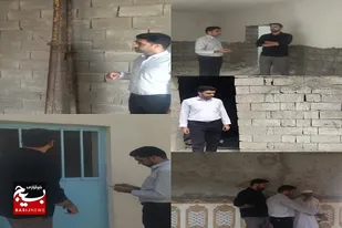 بررسی میدانی وضعیت مسکن در حال احداث مددجویان روستایی شهرستان کنارک