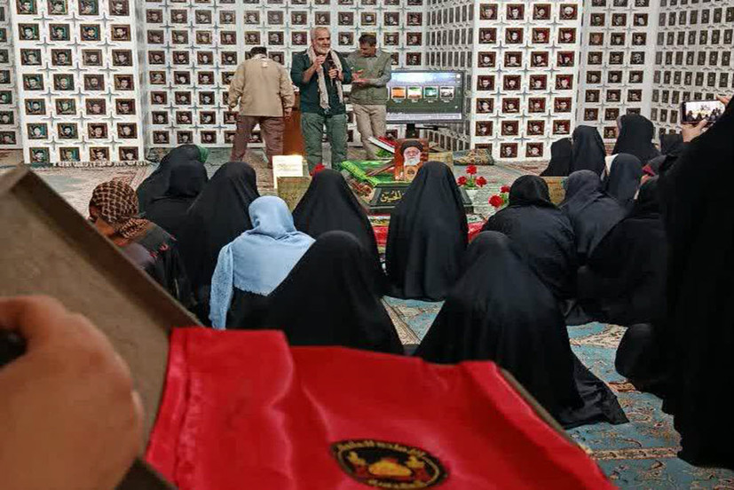 بازدید کاروان راهیان نور شهرستان بهار از مناطق عملیاتی غرب کشور