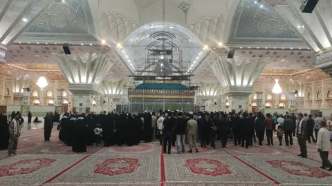 برگزاری آیین گرامیداشت هفته بسیج دانش آموزی و شهید فهمیده، در مرقد مطهر