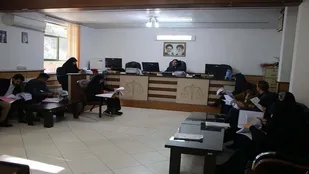 گردش علمی - آموزشی دانشجویی در دادگستری کرمان برگزار شد