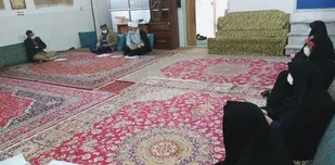 برگزاری قرارگاه سلامت محله محور با حضور فرمانده حوزه عصمتیه