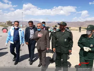 دیدار فرمانده سپاه لردگان با مدافعان سلامت