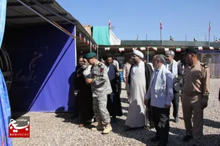 حضور آل هاشم و سردار عباسقلی زاده در خرمشهر
