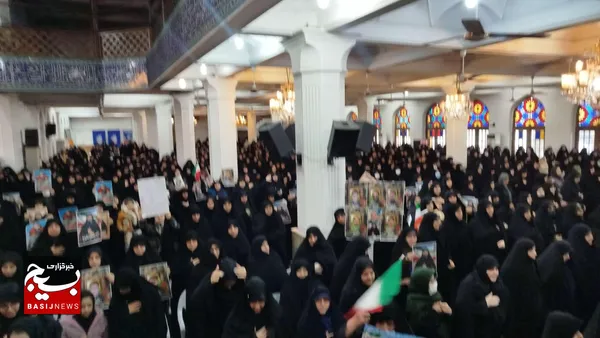 مراسم سوم شهدای وطن در رشت