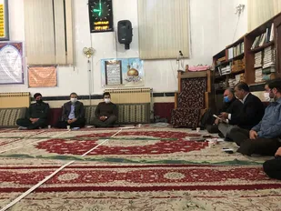 برگزاری جلسه قرارگاه محله مسجد محور بسیج در شاهرود+ تصاویر
