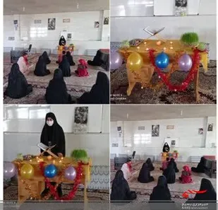 جشن نیمه شعبان در روستای دوله سیب