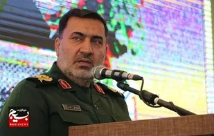 تاکید فرمانده سپاه ثارالله کرمان بر نقش موثر مردم در پیروزی اخیر مقابل رژیم منحوس صهیونیستی