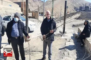 مراسم کاشت نهال در روستای ایج در سرخه برگزار شد