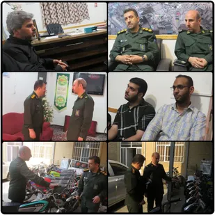 بازدید فرمانده سپاه پیشوا از حوزه مقاومت بسیج شهیدهمت