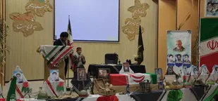 برگزاری یادواره شهدای فرهنگی و دانش آموز شهرستان خوسف