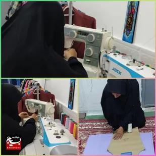 بانوی هندیجانی روی دیگر زندگی را خیاطی کرد