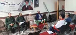 جلسه مواسات و کمک مومنانه در دفتر امام جمعه میامی برگزار شد