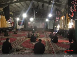 مراسم عزاداری محرم در ناحیه مقاومت بسیج مانه وسملقان