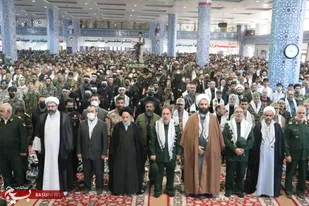تجدید بیعت با انقلاب اسلامی در اجتماع بزرگ بسیجیان