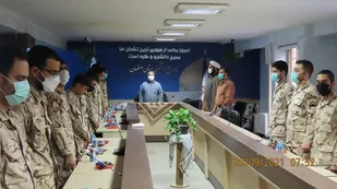 مراسم تجلیل از سربازان ناحیه بسیج دانشجویی استان اصفهان