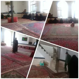 سرکشی فرمانده سپاه شاهرود از پایگاه بسیج خواهران سوده