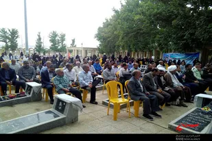 یادواره شهدا مرصاد در گلزار شهدای نهاوند برگزار شد