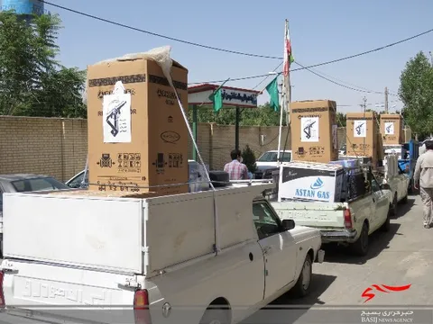 گام دوم رزمایش کمک مومنانه در فراهان آغاز شد