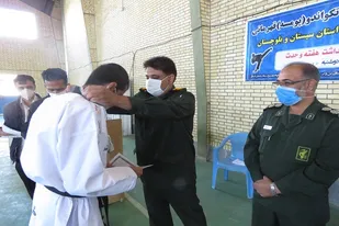 برگزاری اختتامیه مسابقات تکواندو در زاهدان