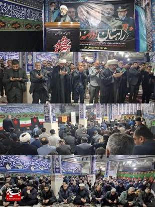 برگزاری باشکوه آیین عبادی سیاسی نماز جمعه شهرستان شهیدپرور لالی