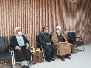 دیدار ائمه جمعه شاهرود و رویان با فرمانده سپاه شاهرود+ تصاویر