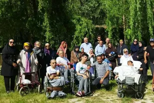 سفر دسته جمعی و روحیه بخش معلولین کهریزک به شهرستان فیروزکوه