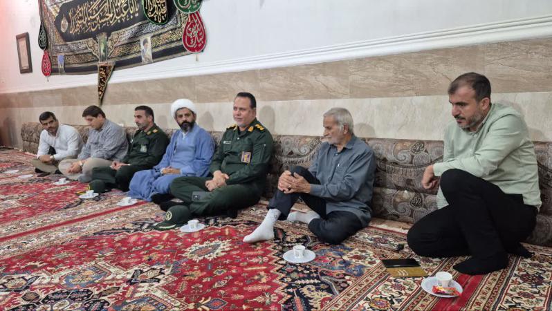 دیدار با خانواده شهید مدافع حرم شهید محمد احمدی جوان