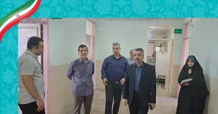 بازدید سرزده فرماندار پیشوا از مدرسه شهیدان تقی پور جلیل آباد