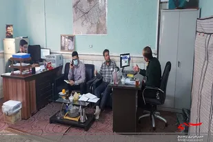 حضور مسئولین تربیت بدنی سازمان بسیج در سپاه سرخه