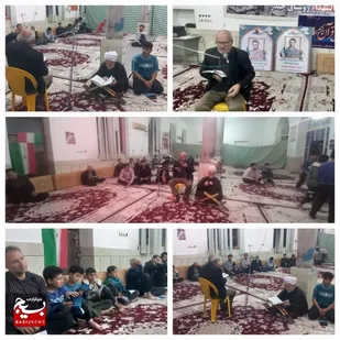 نجوای شب زنده&zwnj;داران گتوندی در شب ۲۳ ماه مبارک رمضان
