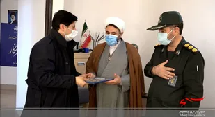 فرمانده سپاه شاهین دژ با مسئول دفتر خبری صدا و سیمای شهرستان دیدار کرد