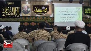 روایت&zwnj;گری زنده از خط مقدم جنگ ۱۲ روزه در نهضت روشنگری ناحیه مقاومت بسیج امام حسین (ع) اهواز