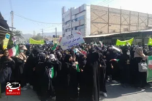 راهپیمایی ۱۳آبان درشهرستان خاش برگزار شد.