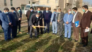 کلنگ بوستان ترافیک در پیشوا به زمین زده شد