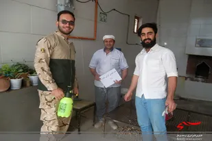ضدعفونی اماکن عمومی به بسیجیان ماماهان