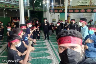 مراسم عزاداری شهادت حضرت قاسم ابن الحسن (ع) در اسدآباد