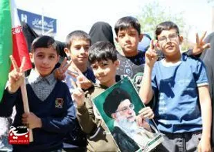حضور پرشور جوانان و نوجوانان کاشمری در راهپیمایی روز جهانی قدس+عکس