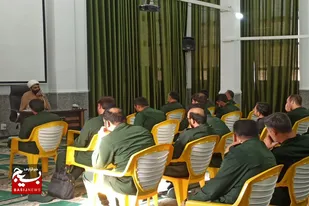 برگزاری کلاس اخلاق با موضوع مهدویت در سپاه ناحیه رزن