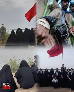 زیارت شهدای گمنام یادمان علقمه بمناسبت 
گرامیداشت هفته بسیج