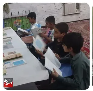 راه&zwnj;اندازی کتابخانه و برگزاری مسابقه به مناسبت هفته دفاع مقدس در ایرانشهر