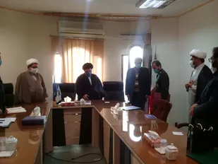 مراسم تکریم و معارفه رابط نمایندگی، ولی فقیه در بسیج اقشار سپاه استان سمنان+ تصاویر