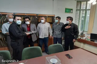 نشست خبری رئیس اداره محیط زیست نهاوند با اصحاب رسانه