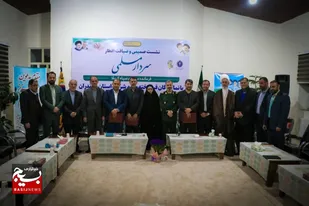 نشست عیدانه فرمانده سپاه کربلا با نمایندگان مجلس شورای اسلامي استان مازندران