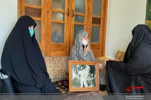 غبار روبی گلزار شهدا و دیدار با خانواده شهدا توسط بسیجیان دهاقانی
