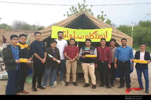 برپایی ایستگاه صلواتی در روستای نظام&zwnj;آباد رزن