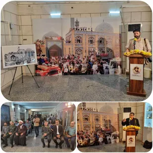 بازسازی امروزی از صحنه آزادسازی خرمشهر به همت کانون بسیج هنرمندان شهرستان خرمشهر(استان خوزستان)