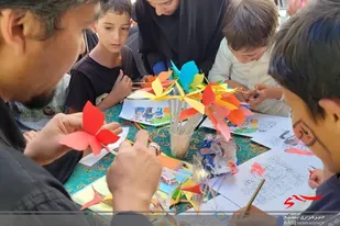 برپایی موکب فرهنگی، هنری و تربیتی در مسیر پیاده روی بلوار پیامبر اعظم(ص) قم
