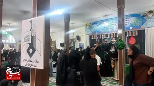 مراسم شیرخوارگان حسینی در فارسان
