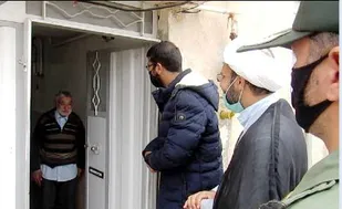 دیدار و سرکشی ازخاواده شهیدان اوشنی و دهقانی